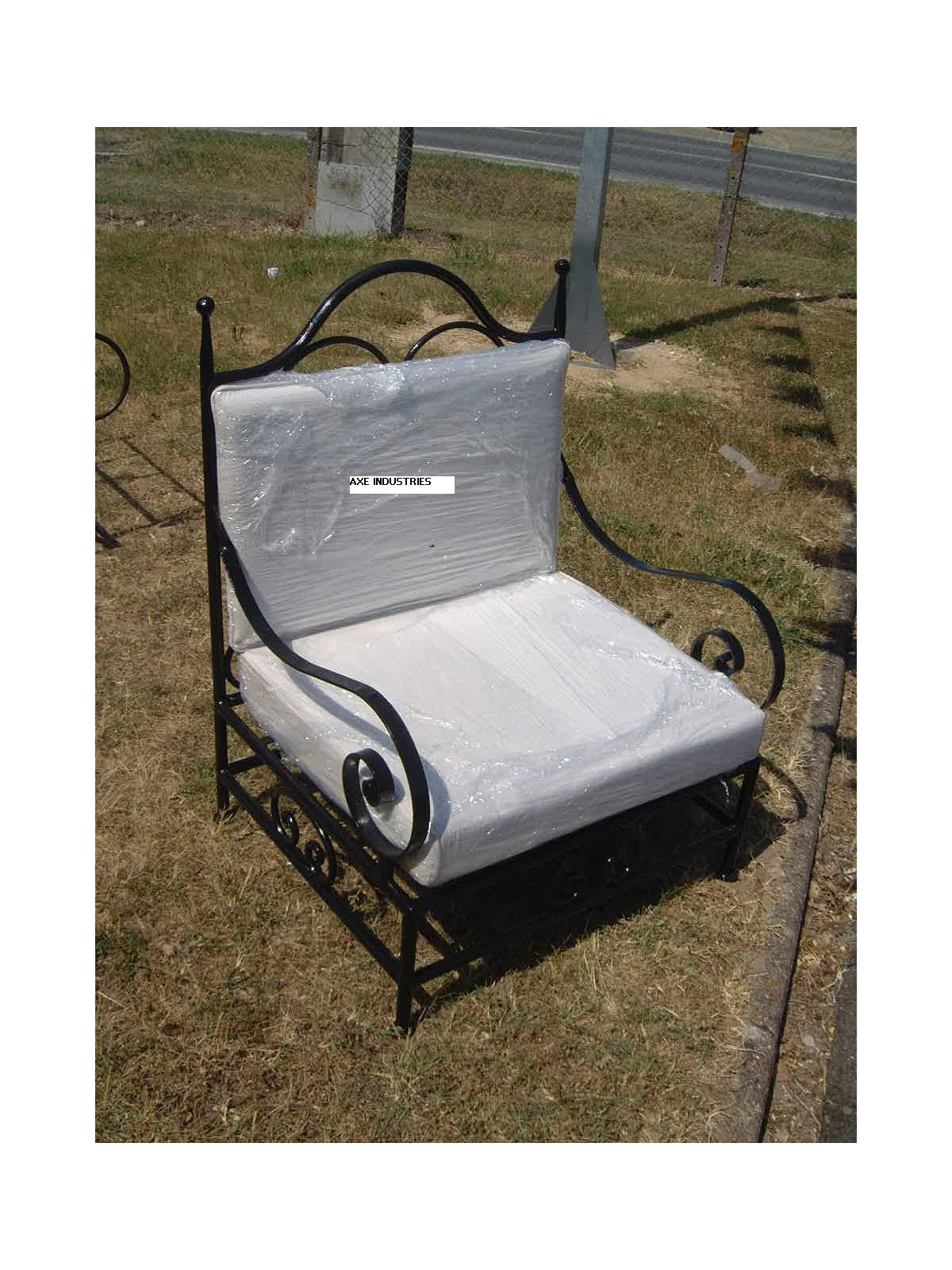 Fauteuil fer forgé  