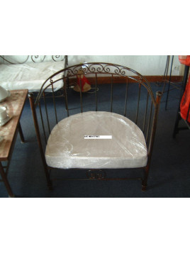 Fauteuil fer forgé  Casamance