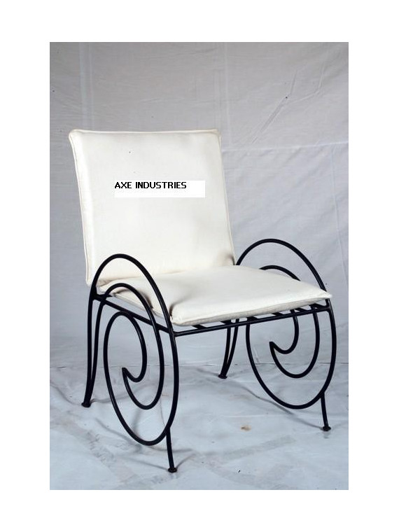 Fauteuil fer forgé Spirale