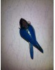 Hirondelle pour mur ailes bleus