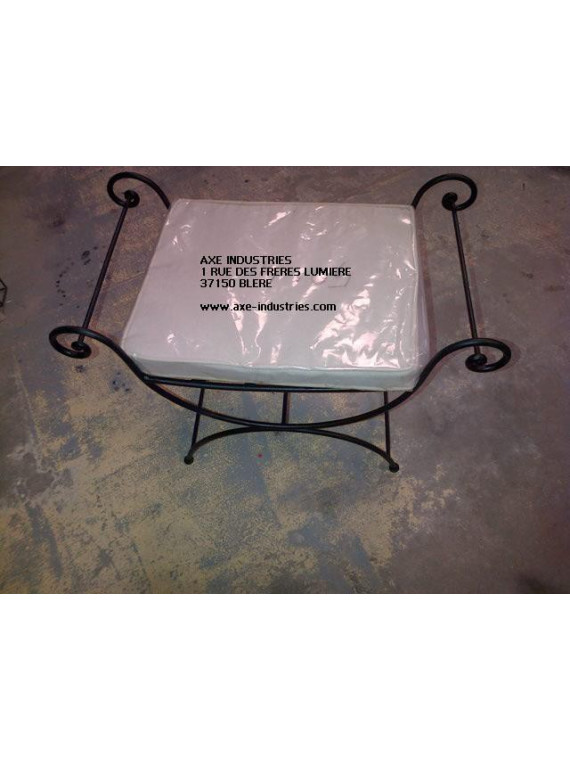 Fauteuil fer forgé Bonheur