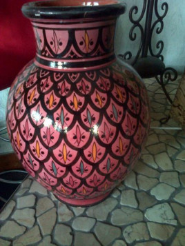 Vase rouge