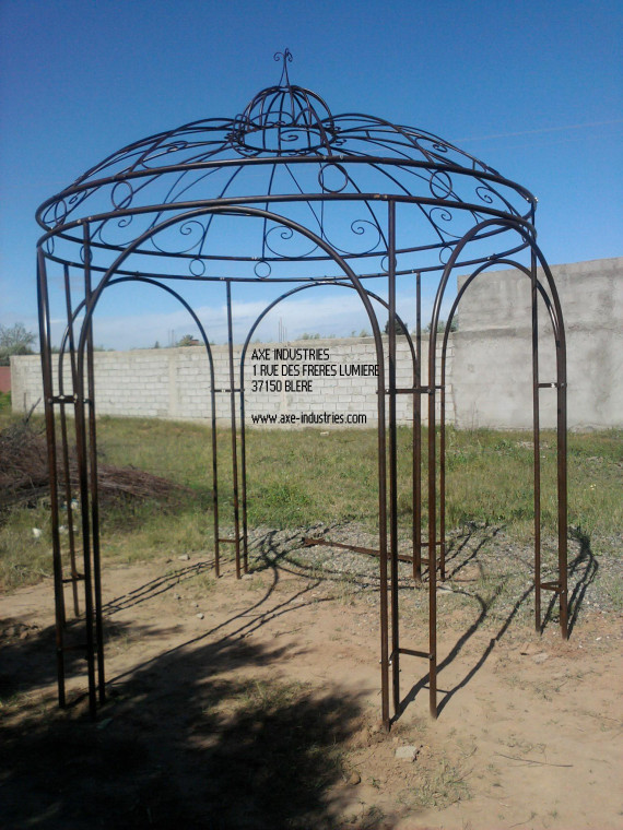 Gloriette en fer forgé Marguerite