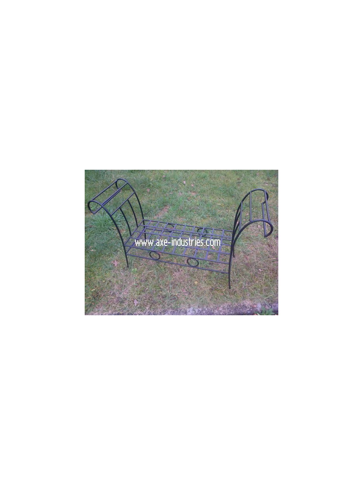 Banc en fer forgé 