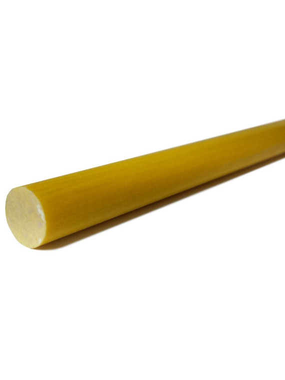 Piquet fibre de verre jaune  Diamétre 6mm  1m50