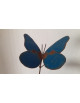 Tuteur  papillon bleu