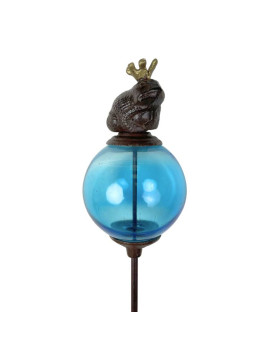 Tuteur boule bleue grenouille