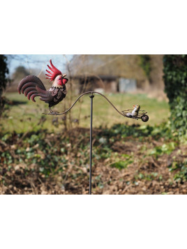 Mobile balancier coq et nid