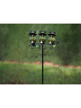 Tuteur grenouilles trompettes