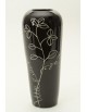 Vase fusé en céramique lissée 6151