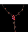 Collier email et métal 11919BJ1
